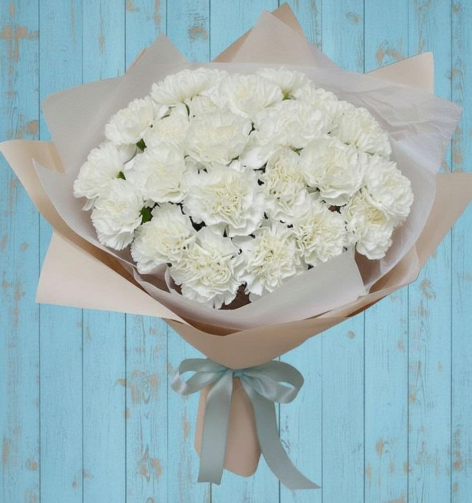 Букет цветов из: Гвоздики в Дербентской