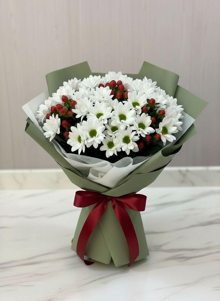 Букет цветов из: Хризантемы в Дербентской