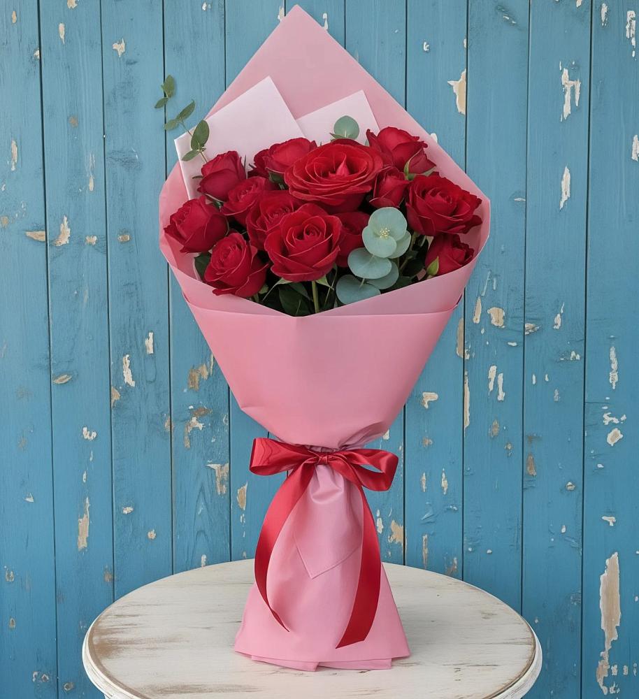 Букет цветов из: Розы в Дербентской