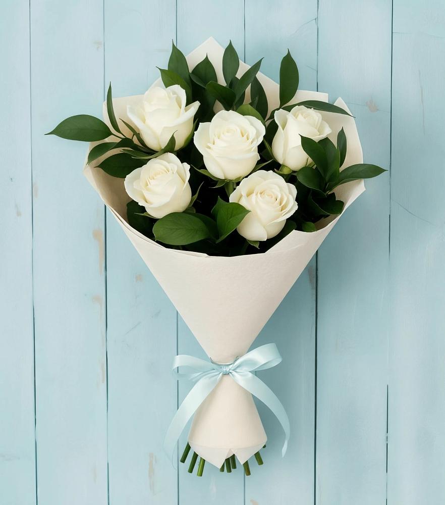 Букет цветов из: Розы в Дербентской