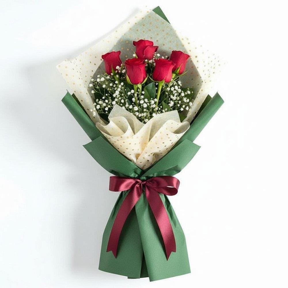 Букет цветов из: Розы в Дербентской