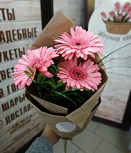 Букет цветов из:  Герберы #REPLACE_PRED# Дербентской