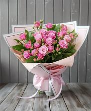 Букет Розовый кустик #REPLACE_PRED# Дербентской