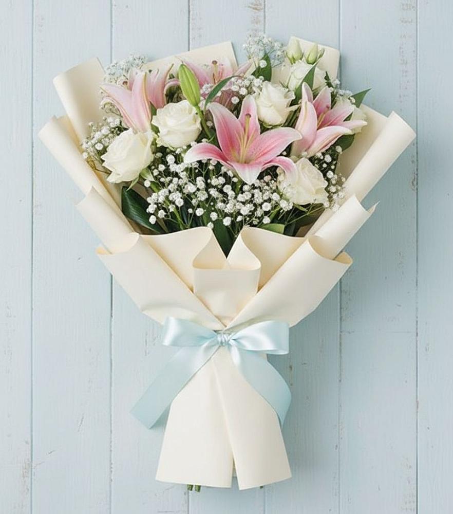 Букет цветов из: Лилии в Дербентской