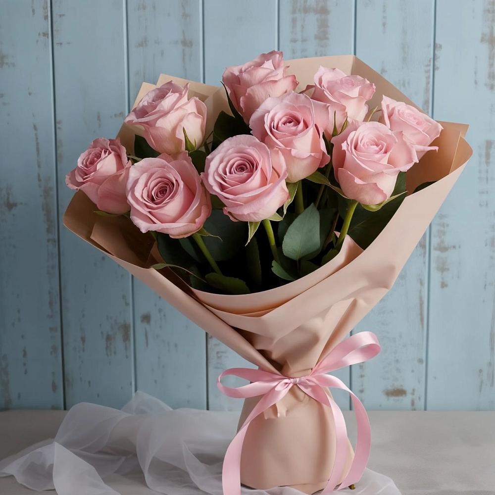 Букет цветов из: Розы в Дербентской