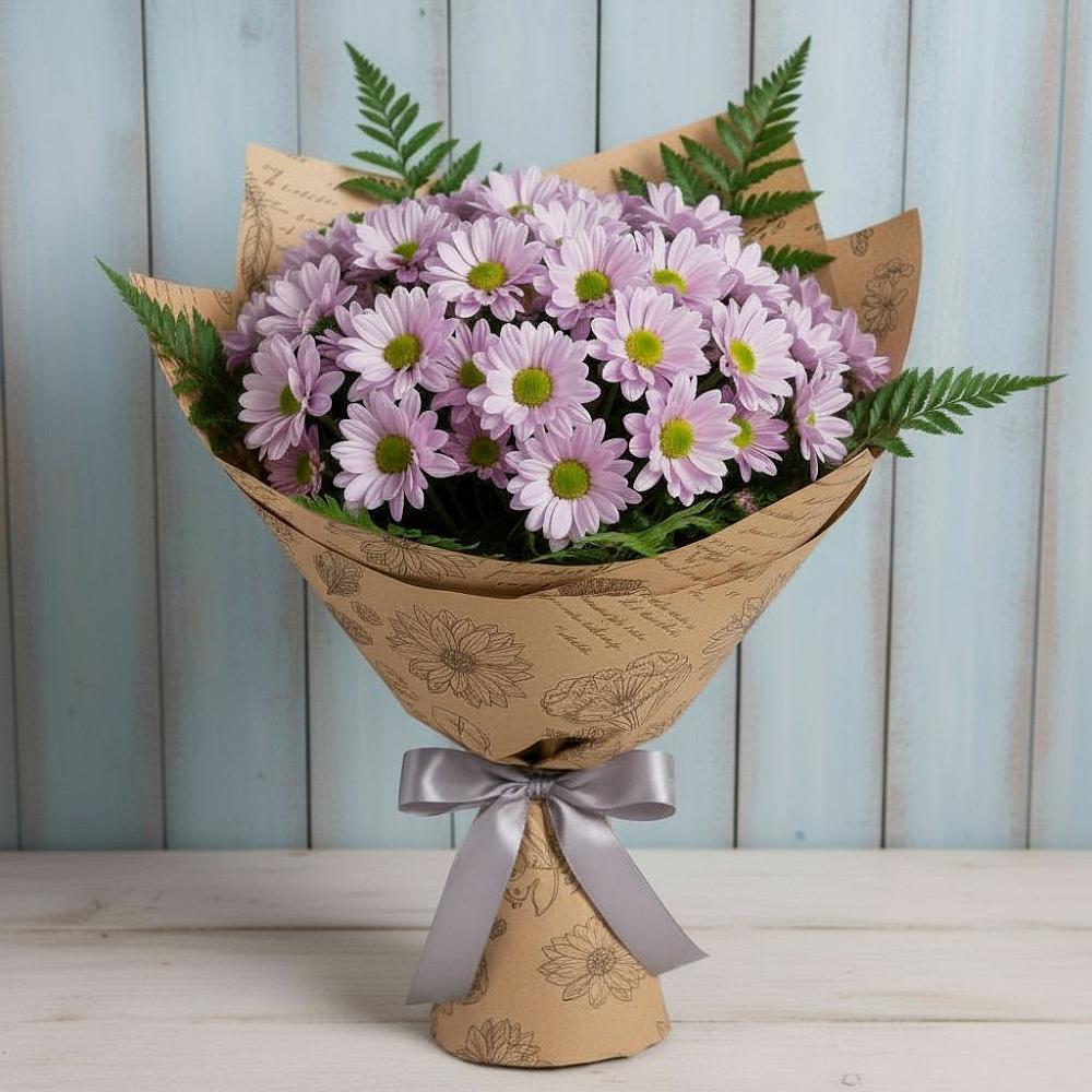 Букет цветов из: Хризантемы в Дербентской