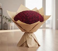 Букет 101 Красная роза в Дербентской