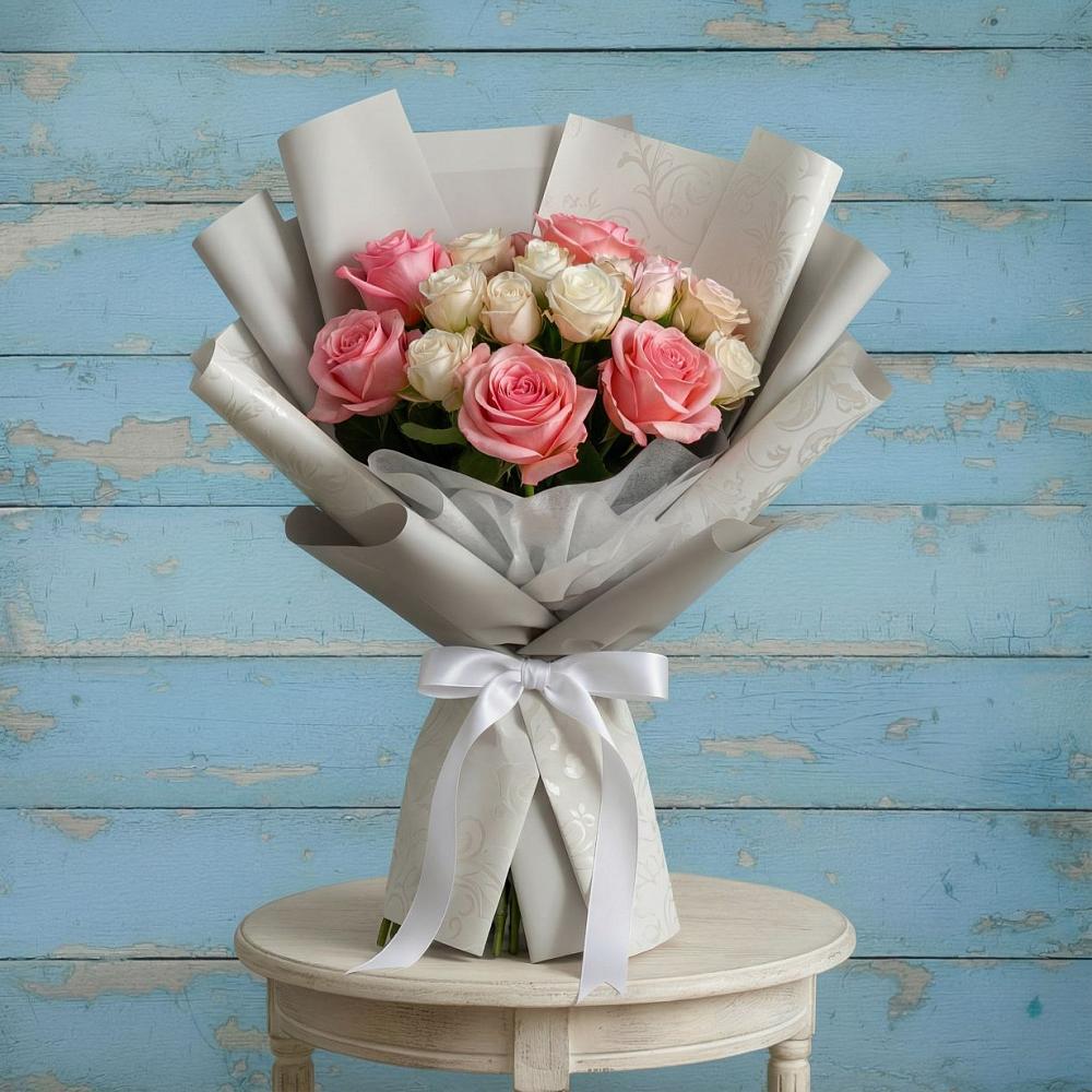 Букет цветов из: Розы в Дербентской