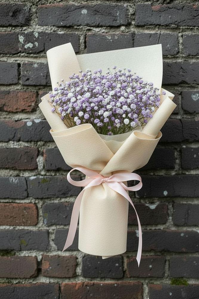 Букет цветов из: Гипсофила в Дербентской