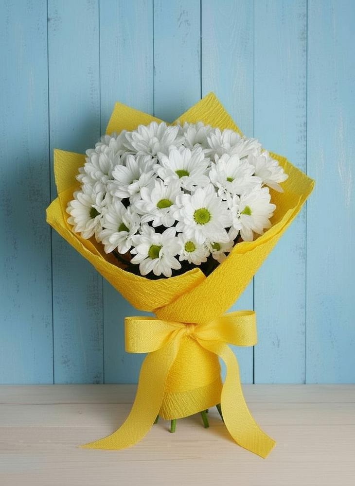 Букет цветов из: Хризантемы в Дербентской