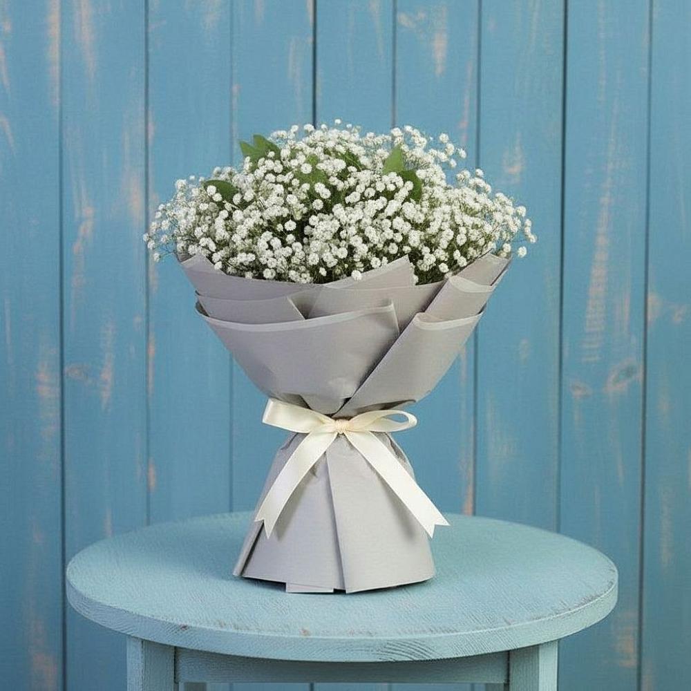 Букет цветов из: Гипсофила в Дербентской