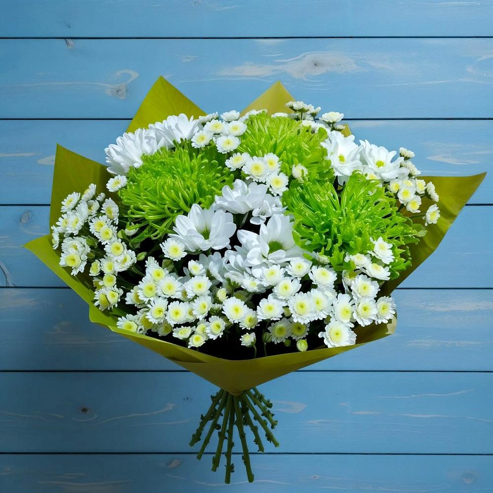 Букет цветов из: Хризантемы в Дербентской