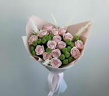 Букет цветов из:  Розы и Хризантемы в Дербентской