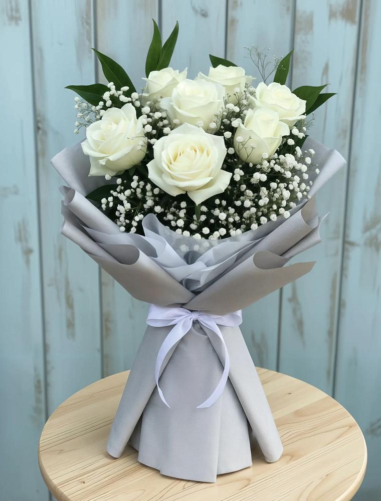 Букет цветов из: Розы в Дербентской