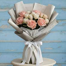 Букет цветов из:  Розы в Дербентской