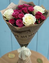 Букет цветов из:  Розы в Дербентской