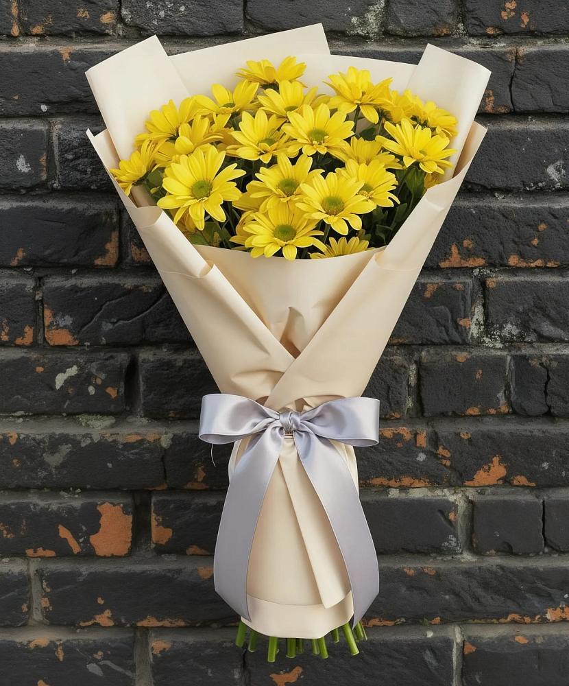 Букет цветов из: Хризантемы в Дербентской