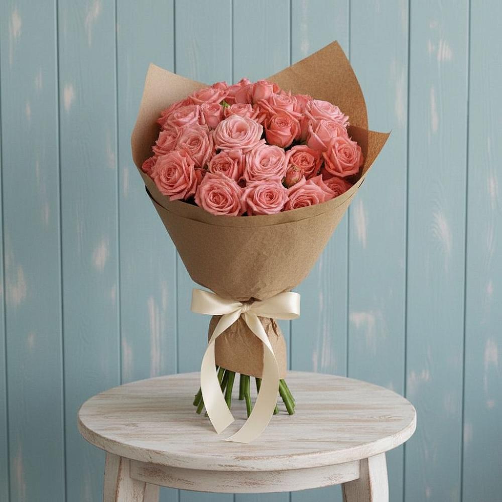 Букет цветов из: Розы в Дербентской