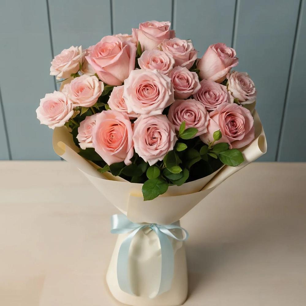 Букет Розовый шарм в Дербентской