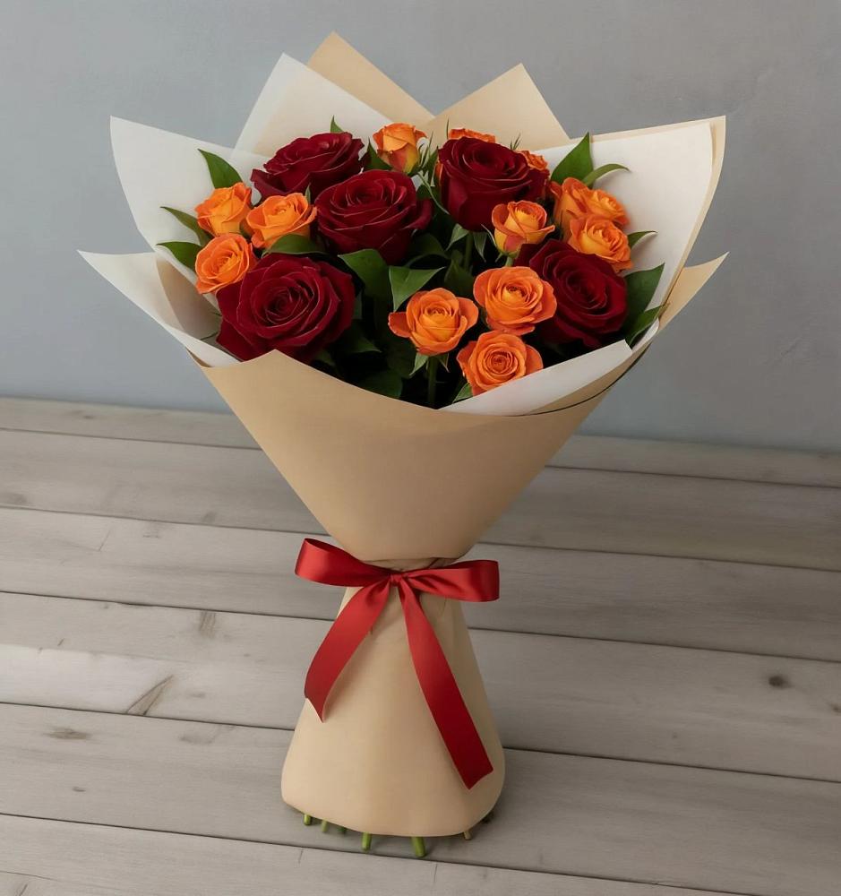 Букет Любовь и восторг в Дербентской